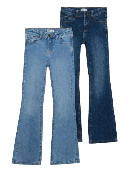 NAME IT Jeans NKFPOLLY denim / închis albastru