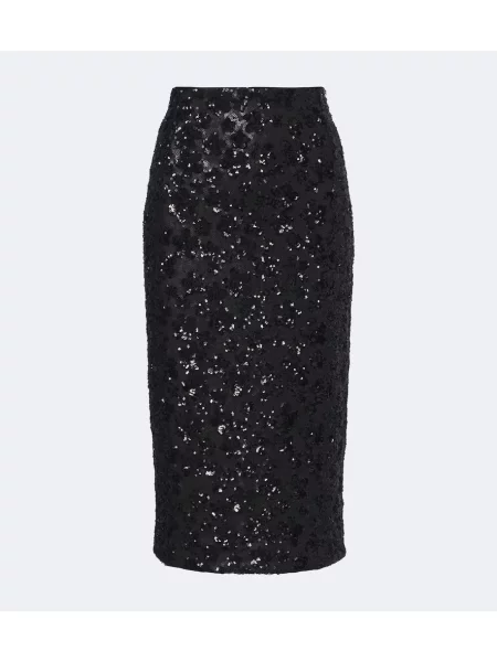 Fustă tip creion Max Mara negru