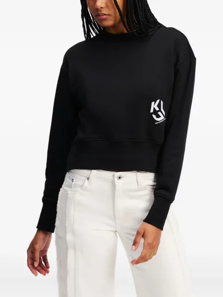 Hanorac Karl Lagerfeld Jeans negru