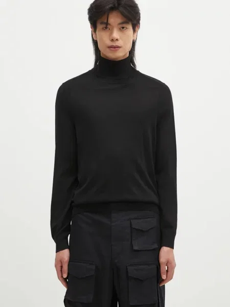 Вълнен пуловер Paul Smith черно