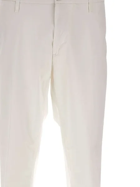 Pantaloni Re-hash alb