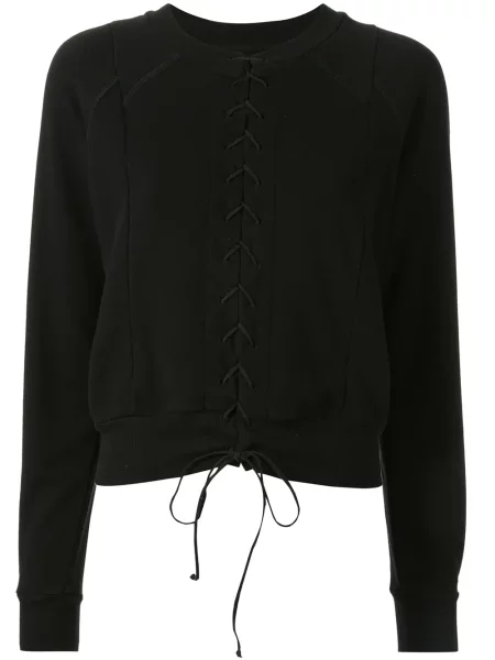 Суитчър Unravel Project с дантела черно