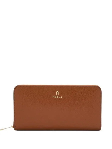 Kožni novčanik Furla smeđa