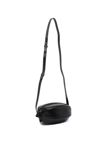 Body Hereu din piele negru
