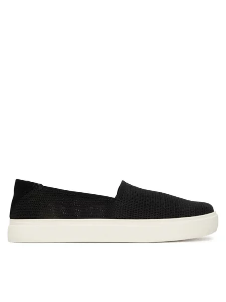 Кеды Toms без шнуровки черные