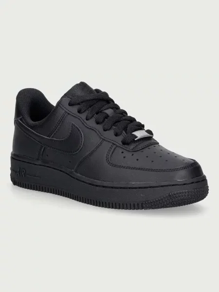Nike Sportswear Air Force sneakersy skórzane czarne