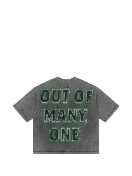 Tricou Godspeed cu imagine gri