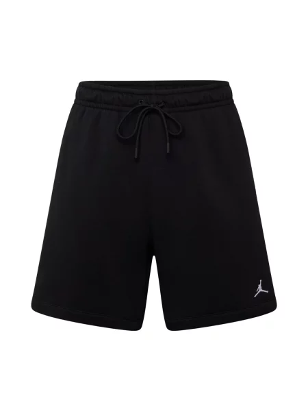 Jordan Pantaloni sport BRKLN FLC / alb negru