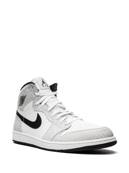 Retro stiliaus sportbačiai Jordan Air Jordan 1 balta