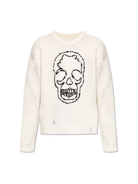 Sweter Zadig & Voltaire wełniany beżowy