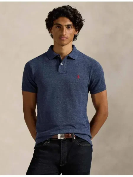 POLO RALPH LAUREN Tenisz póló | Custom slim fit kék
