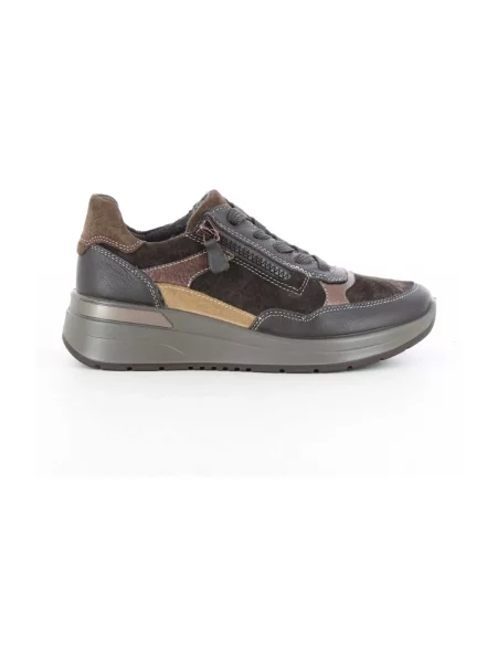 Sneakersy Ara brązowe