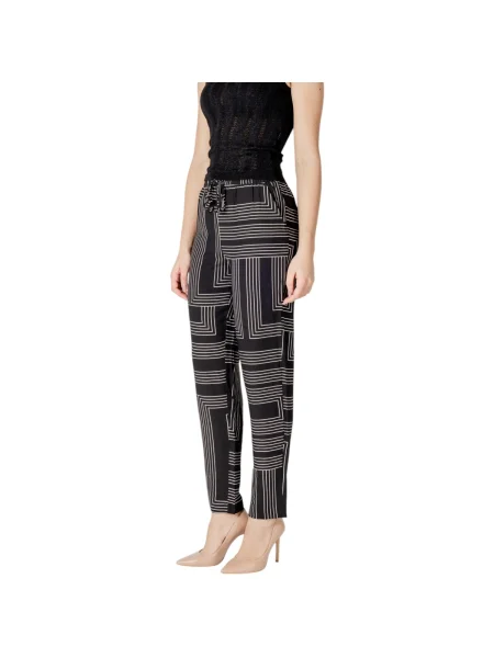 Pantaloni Jacqueline De Yong negru