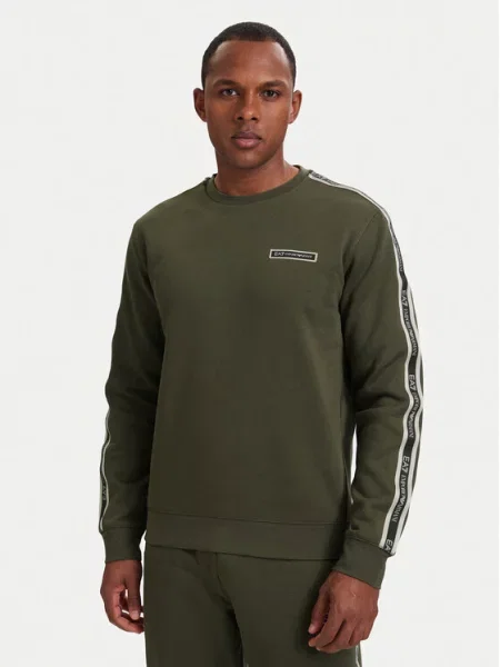 Emporio Armani Bluza ciemny zielony