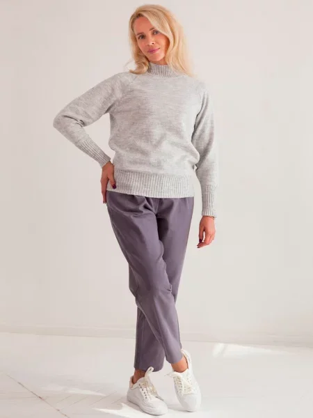 Джемпер Nita світло-сірий сірий