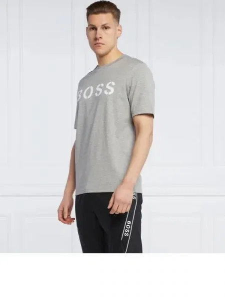 BOSS ORANGE Tricou Tetry gri