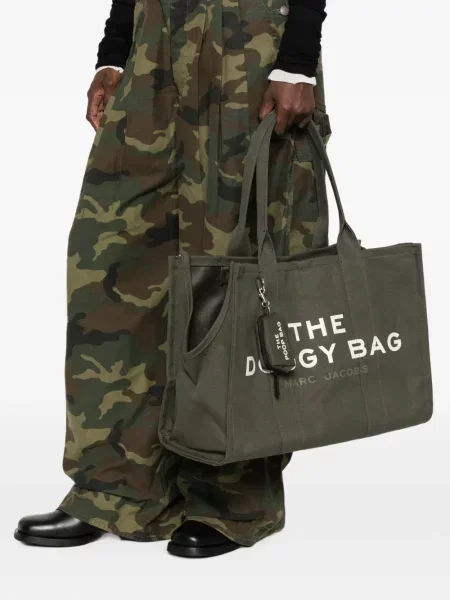 Geantă shopper Marc Jacobs verde