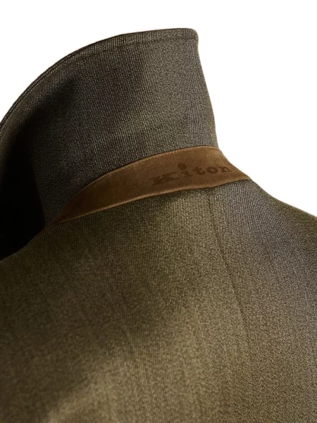 Palton Kiton de lână verde