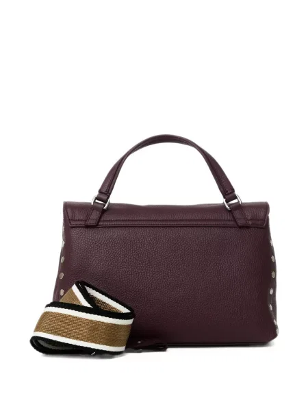 Geantă shopper Zanellato din piele violet
