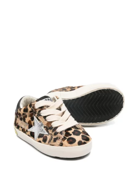 Sneakersy dziecięce Golden Goose brązowe