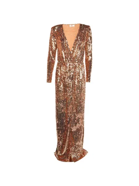 Rochie maxi Elisabetta Franchi cu paiete