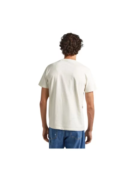 Koszulka Pepe Jeans beżowa