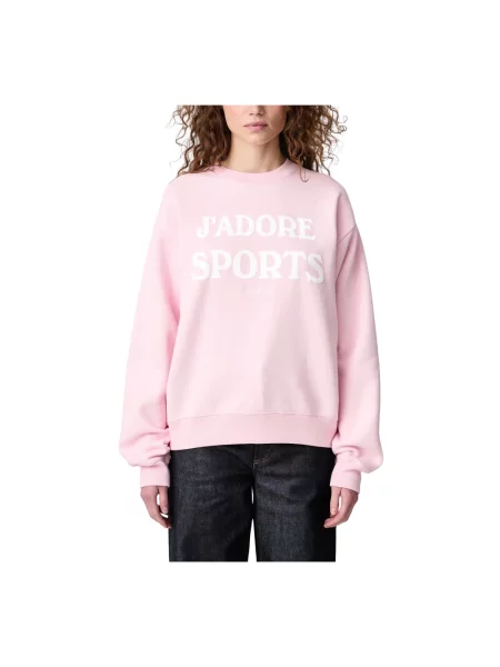 Bluza nierozpinana Sporty And Rich różowa