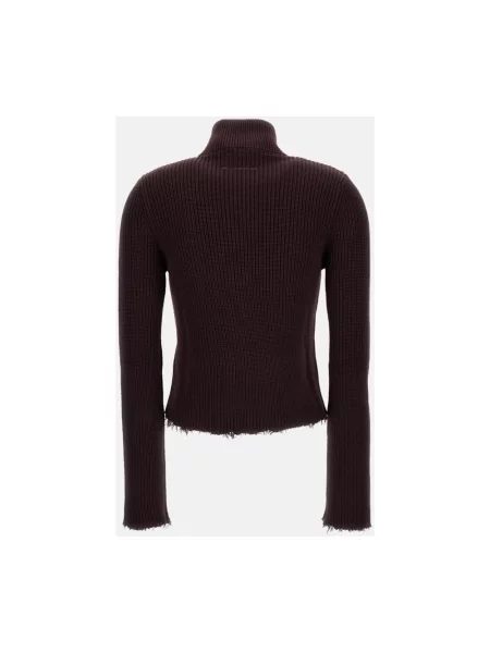 Kardigan Mm6 Maison Margiela czerwony