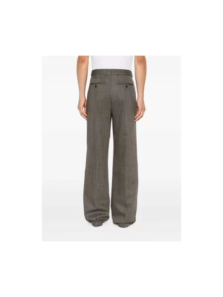 Spodnie Dries Van Noten szare
