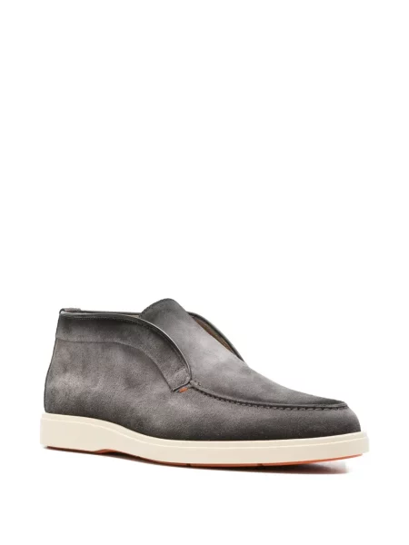 Botine Santoni slip-on gri