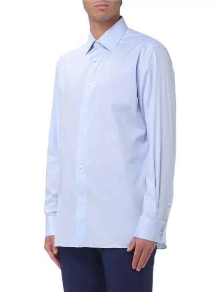 Cămașă Zegna stretch albastru