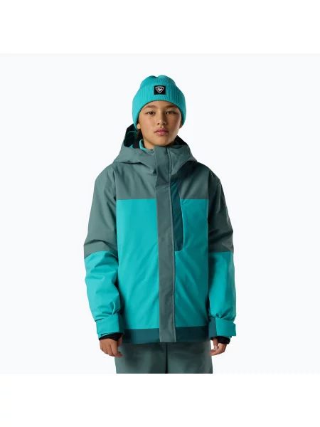 Geacă de schi pentru copii Rossignol Wispile Insulated north atlantic