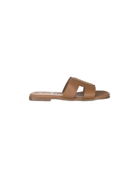Pantofi Oh My Sandals maro
