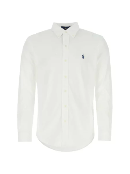 Tricou polo Polo Ralph Lauren alb