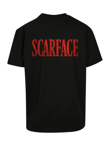 Mister Tee Póló Scarface Little Friend kék / sárga / piros fekete