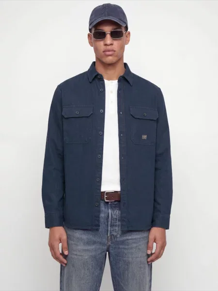 JACK & JONES Geacă de primăvară-toamnă JPRBLUIVY marin albastru