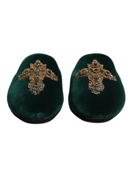 Półbuty Dolce And Gabbana zielone
