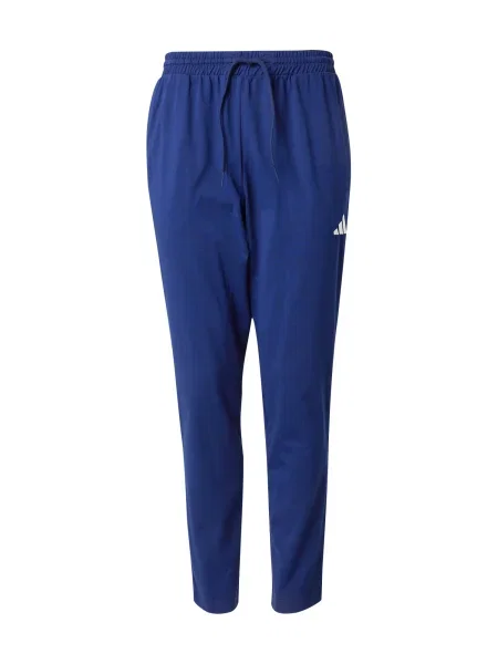 ADIDAS SPORTSWEAR Pantaloni sport albastru închis alb
