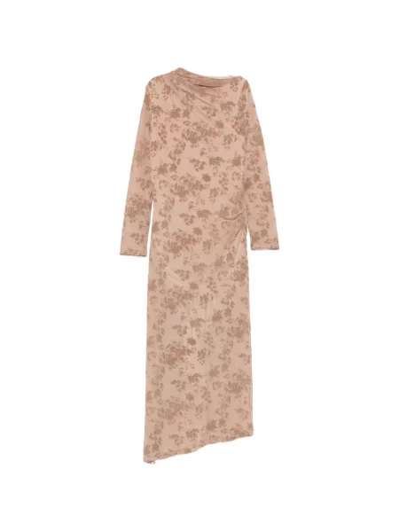 Rochie maxi Imperial cu model floral cu imagine