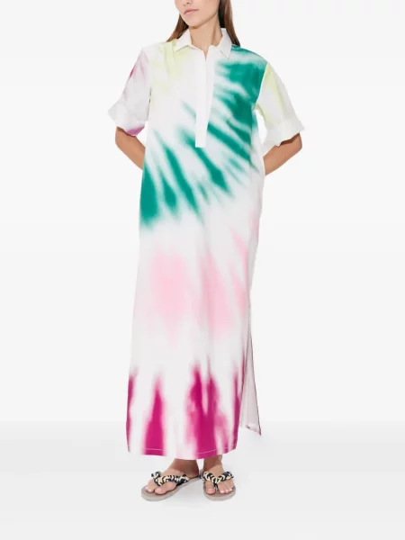 Rochie Rosie Assoulin din poplin cu legături verde