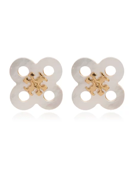 Kolczyki Tory Burch żółte