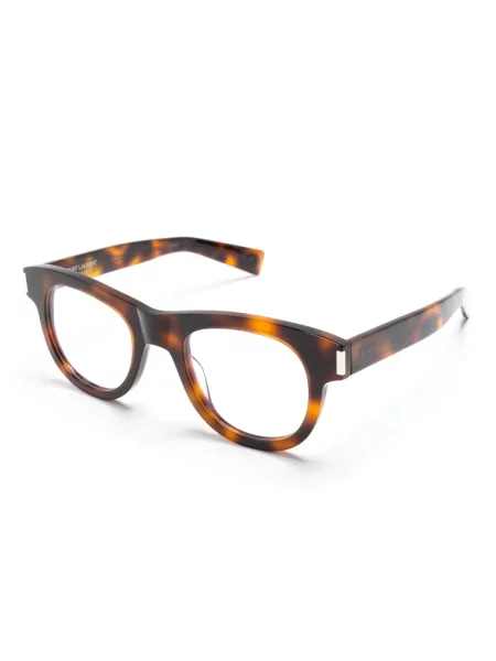 Saulės akiniai Saint Laurent Eyewear ruda