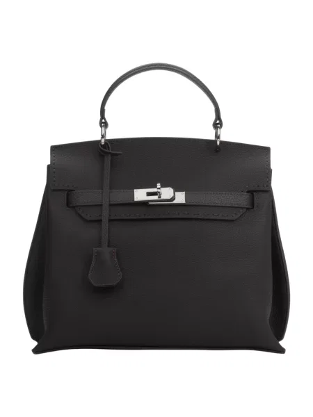 Listonoszka Estro skórzana brązowa