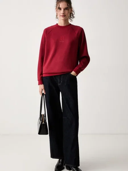 Armani Exchange hanorac pentru femei cu vâscoză