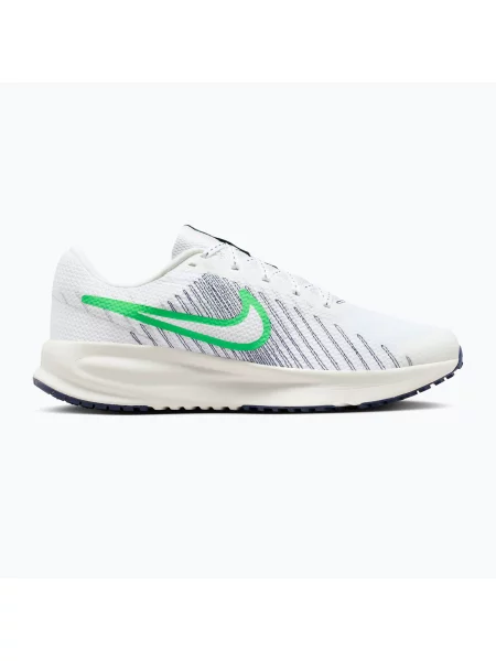 Încălțăminte de alergare pentru bărbați Nike Run Defy White/Midnight Navy/Green Spark alb