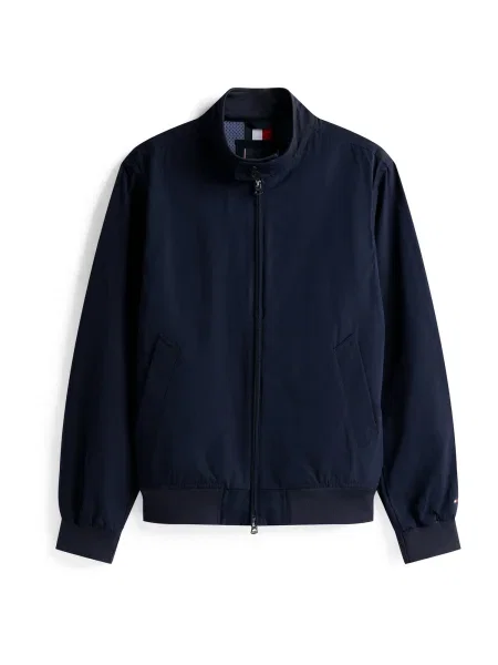 Tommy Hilfiger Geacă bomber Harrington Bleumarin negru