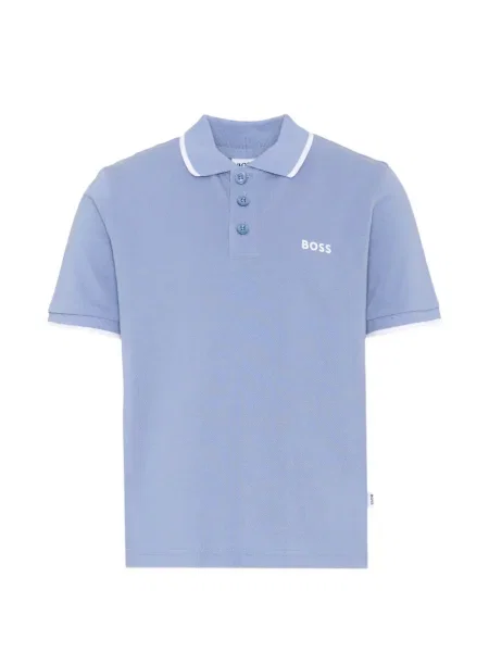 Koszulka polo dziecięca Bosswear niebieska