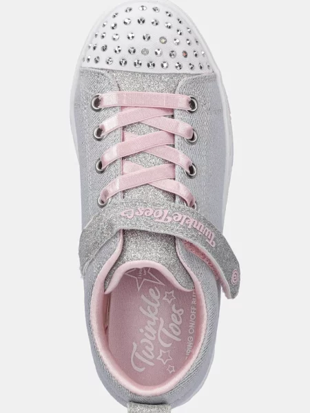 Skechers gyerek sportcipő HEART STEPS SHIMMER SWEETIE szürke