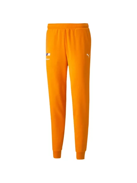 Pantaloni Puma alergare cu autograf portocaliu