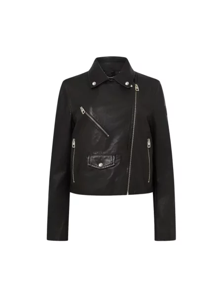 Kurtka skórzana Belstaff czarna